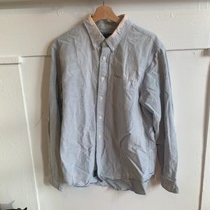 Abercrombie & Fitch Distressed Oxford (XL)